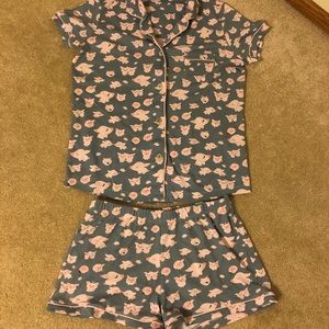 Roller Rabbit pig pajamas . NWOT